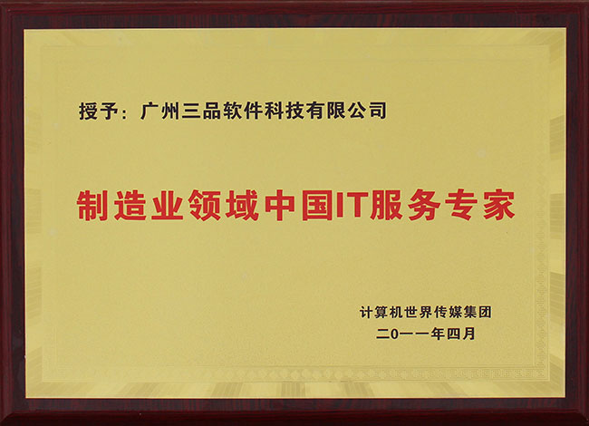 制造業(yè)領域中國IT服務專家